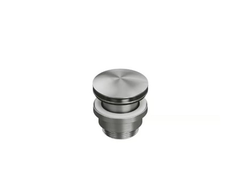 QuadroDesign Source Донный клапан Up  down, цвет: brushed stainless steel. SC015AS