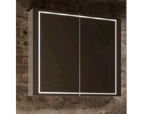 AQ SLX0408 Simplex Шкаф-зеркало с подсветкой, цвет белый SLX0408