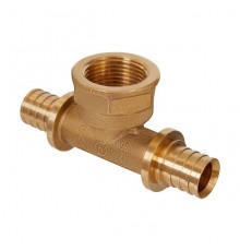 Тройник прямой Hoobs переходный с внутр. резьбой 20х2.8-G3/4 -20х2.8. HB-PEXTG-203420
