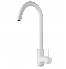 Смеситель для кухни Wonzon   Woghand WW-A21102-MW матовый белый