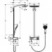 Hansgrohe Raindance Душевой гарнитур, в набор входят: верхний душ Raindance Select 300 3 jet с шарнирным соединением и QuickClean 2 типа струи: Rain: широкая дождевая струя. RainAir: объемная дождевая струя с технологией AIRPower, термо. 27127400