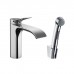 Hansgrohe Vivenis Смеситель для раковины, 1 отв., с набором для биде и со шлангом 160см., цвет: хром. 75210000