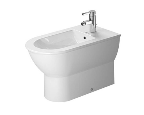 Duravit Darling New Биде напольное с перел., с 1 отв. под смес., включая крепление, 37x63см, Цвет: Белый. 2251100000