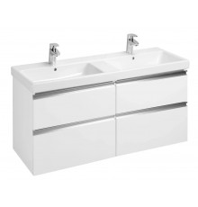 Roca Z.RU93.0.763.7 The Gap Тумба под раковину 120см. белый глянец 4 ящика ZRU9307637