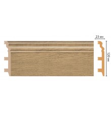 Плинтус напольный DECOMASTER D233-83 ШК/8 (120*23*2400мм)