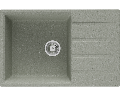 Мойка кухонная Domaci Парма 76-251 серая