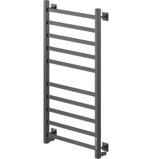 Полотенцесушитель электрический Ника Step 1 100/50, матовый черный RAL9005