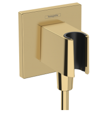 HG 26 889 990 Fixfit Porter E Шланговое подключение с держателем ручного душа, полир. золото 26889990