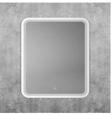 Зеркало Art Max Genova AM-Gen-600-800-DS-F-White 60х80 белое, с LED-подсветкой, 6000К