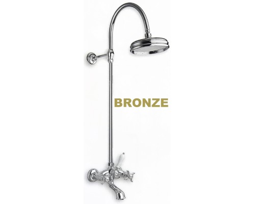 CN 106 92 (Old BRONZE) Смеситель для ванной с верхним душем CN10692