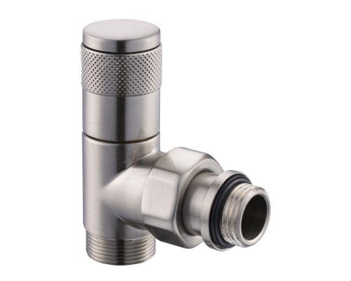 Угловой вентиль SR Rubinetterie Tondera, ручная регулировка 1/2 х3/4E, цвет матовый никель 0623-1500NSE0