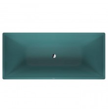 Duravit Vitrium Ванна отдельностоящая 185x85см., с ножками, с2 наклонами для спины, прямоугольная, цвет: аквамарин матовый. 700430HA