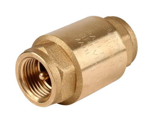 Клапан обратный Itap пружинный муфтовый с металлическим седлом АRT 100 EUROPA 1/2  АRT 100 EUROPA 1/2