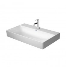 Duravit DuraSquare Раковина накладная 80x47см., с 1 отв., без перелива, с керамической крышкой, с креплениями, цвет: белый. 2353800041