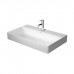 Duravit DuraSquare Раковина накладная 80x47см., с 1 отв., без перелива, с керамической крышкой, с креплениями, цвет: белый. 2353800041