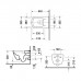 Duravit Happy D.2 Унитаз подвесной безободковый 54х36.5см., с креплением, Hygiene-Glaze, цвет: белый . 2222092000