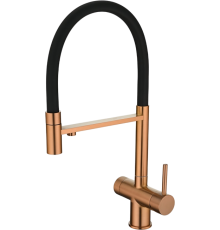 Смеситель для кухни Emar PVD ЕС - 7024 PVD Coppery