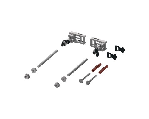 TECEprofil Крепление модуля с регулировкой глубины монтажа и быстрой фиксацией. 9380014