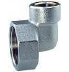 Фитинги резьбовые Переходник угловой, хром., 3/4ВР X 1/4ВР FK 4050 3414
