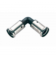 Угольник 90°, ПВДФ пресс, 16x16, HENCO 1PK-1616