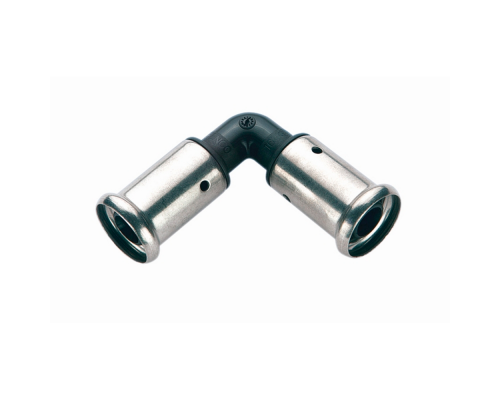 Угольник 90°, ПВДФ пресс, 16x16, HENCO 1PK-1616