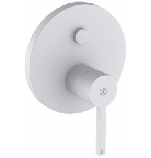 Kludi 20 659 5315 Nova Fonte Puristic Смеситель для 2х потребителей (внеш. монт. часть) Матовый Белы 206595315