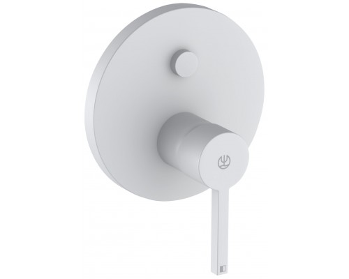 Kludi 20 659 5315 Nova Fonte Puristic Смеситель для 2х потребителей (внеш. монт. часть) Матовый Белы 206595315