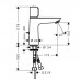 Hansgrohe Talis Select E, Смеситель для раковины, с донным клапаном, Цвет: хром. 71750000