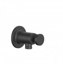 Gessi Inciso Shower Вывод воды с держателем для душевой лейки на 1/2, цвет: black XL. 58161#299