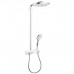 Hansgrohe Raindance Душевой гарнитур, в набор входят: верхний душ Raindance Select 300 3 jet с шарнирным соединением и QuickClean 2 типа струи: Rain: широкая дождевая струя. RainAir: объемная дождевая струя с технологией AIRPower, термо. 27127400