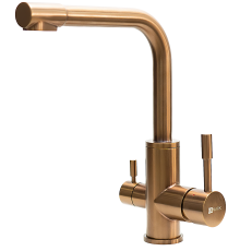 Смеситель для кухни Lemark Expert LM5061RGN розовое золото