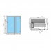 Effegibi Yoku S Glass Сауна 174x132х214см, угловая SX, цвет: черный орех. SA 70 30 0020