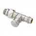 Клапан запорный радиаторный прямой press Danfoss RLV-15 R1/2  PN10 бар Kvs 2,5 м³/ч. 003L1824