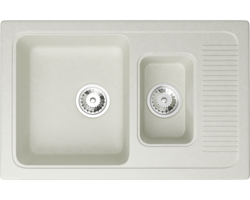 Мойка кухонная Domaci Парма 77-49-200 белая