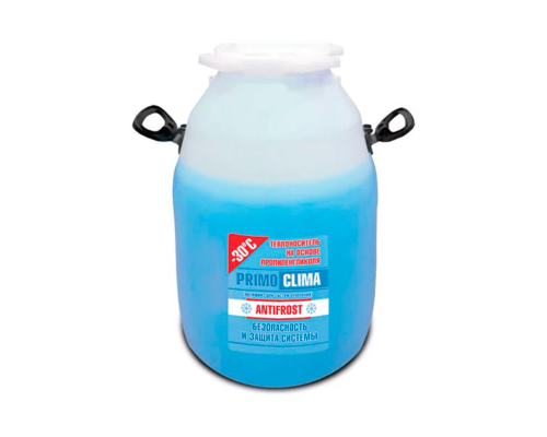 Теплоноситель Primoclima Antifrost (Пропиленгликоль) -30C 50 кг бочка (цвет синий) PA -30C 50