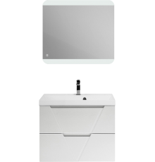 Мебель для ванной комнаты BelBagno Vittoria 70 подвесная, bianco lucido