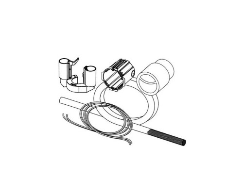 TECEflushpoint Комплект подключения пневматической панели смыва для бачка Uni. 9240976