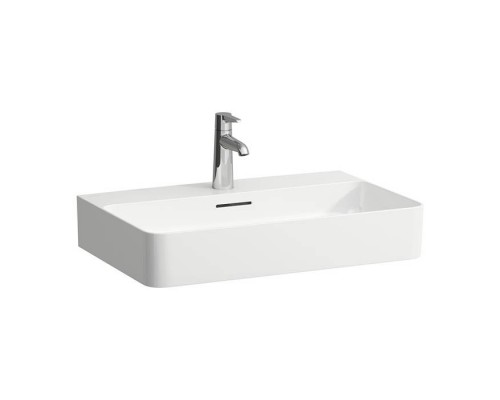 Laufen Val Тумба с раковиной, 63.5х39х53см, подвесная, с 2 ящиками, цвет: белый матовый. 8.1028.4.000.104.1,  4.0231.2.110.260.1