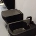 Simas Baden Baden Биде подвесное 56х36см., с 1 отв., цвет: черный матовый. BB19 nero matt*1