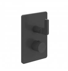 Gessi Inciso- Термостатический смеситель на 1 выход, внешняя часть, цвет: black XL. 58132#299