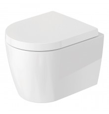 Duravit ME by Starck Унитаз подвесной укороченный Rimless 37х48см., вкл. крепление Durafix, 4,5л., 37х48см., белый. 2530090000