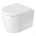 Duravit ME by Starck Унитаз подвесной укороченный Rimless 37х48см., вкл. крепление Durafix, 4,5л., 37х48см., белый. 2530090000