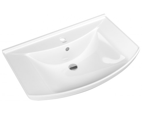 AQ 4620008197470 Kirovit Раковина Стиль 750 760х485х200 мм, с отв. под смес., с отв. 4620008197470