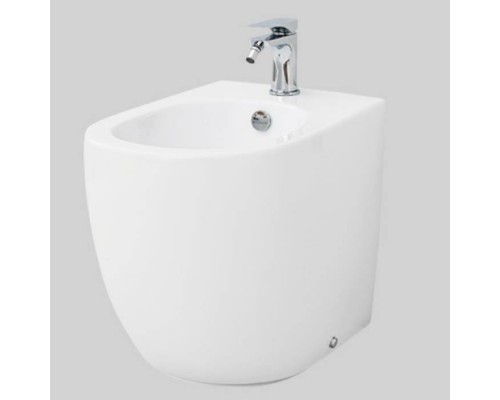 Artceram File 2.0 Биде напольное 37х52 см, 1 отверстие, saniglaze, цвет: белый матовый. FLB004 05 00