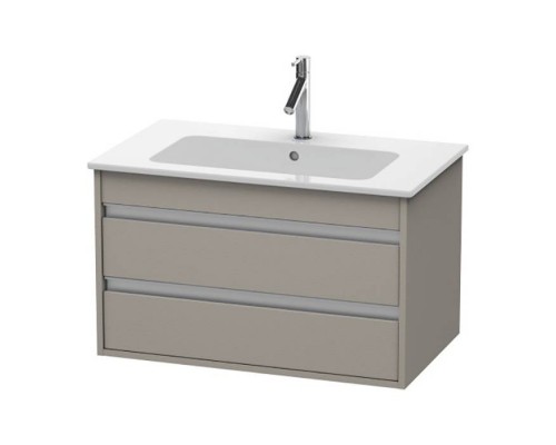 Duravit Ketho Тумба подвесная, 80x47.5х48см., с раковиной, с 2 выдв.ящиками, цвет: Terra. 2336830000,  KT642901414