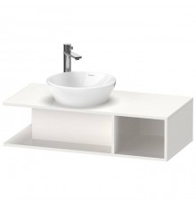 Duravit D-Neo Тумбочка подвесная компакт 100x48х26см., раковина, 1 открытое отделение на правой стороне, цвет: белый высокоглянцевый. 2328400000,  DE491902222