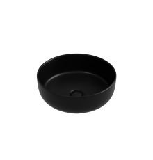 Накладная раковина Ceramicanova Taycan CN12003MB 37х37 матовая черная