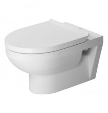 Duravit DuraStyle Унитаз 54х36.5см., подвесной, безободковый, с креплением, цвет: белый. 25620900002