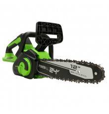 Пила цепная аккумуляторная Greenworks GD24CS30, 24V, 30см, б/щ (АКБ 2Ач и ЗУ)