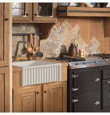 Kerasan Hannah Hampshire Раковина 60x47x22 см, без отв., кухонная, цвет: белый. 546001